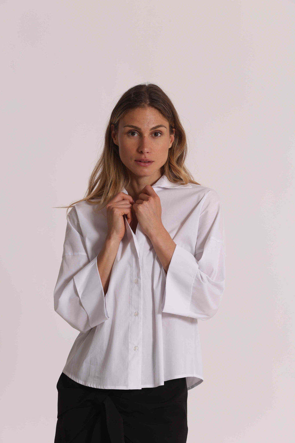 CAMICIA MANICHE AMPIE