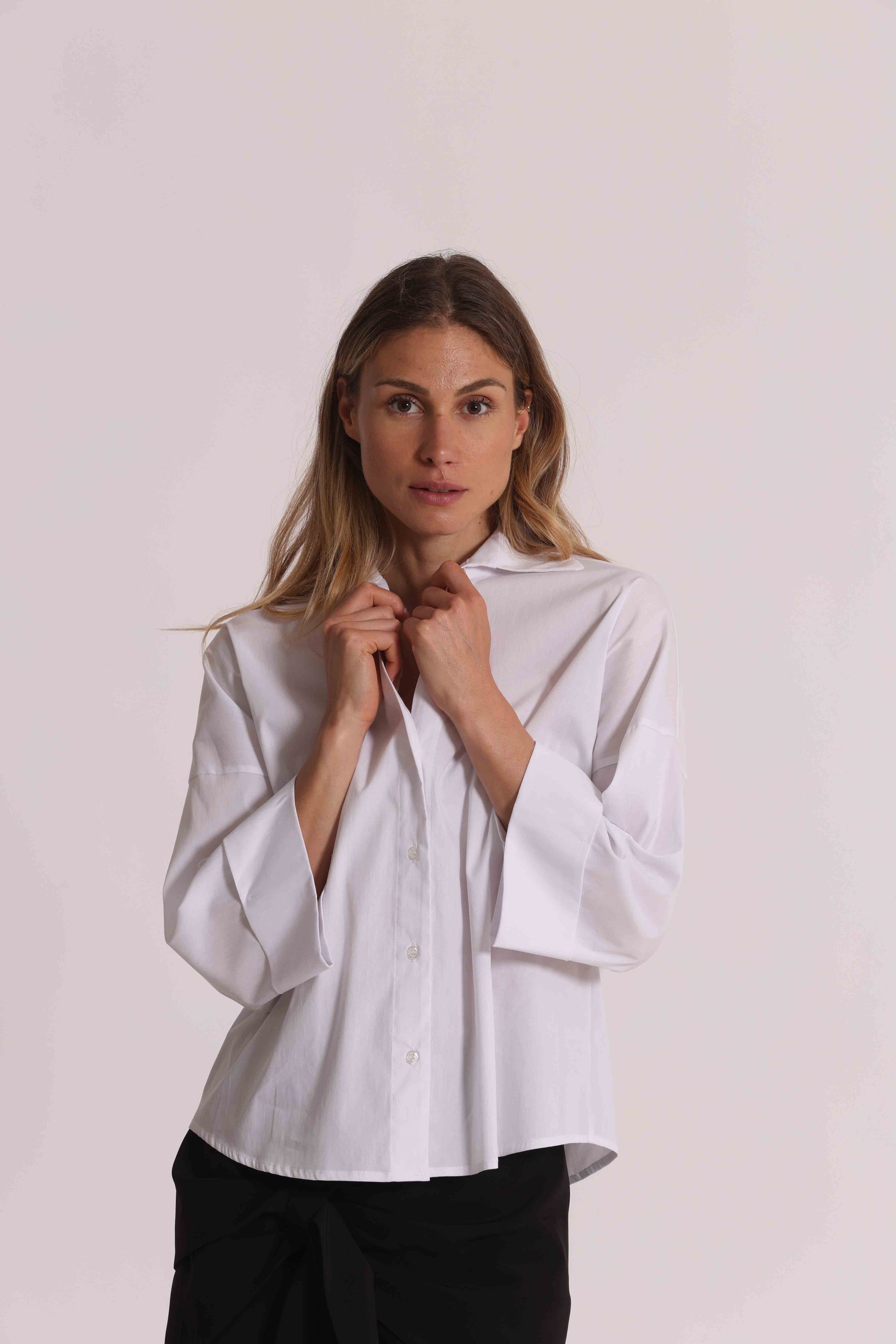 CAMICIA MANICHE AMPIE