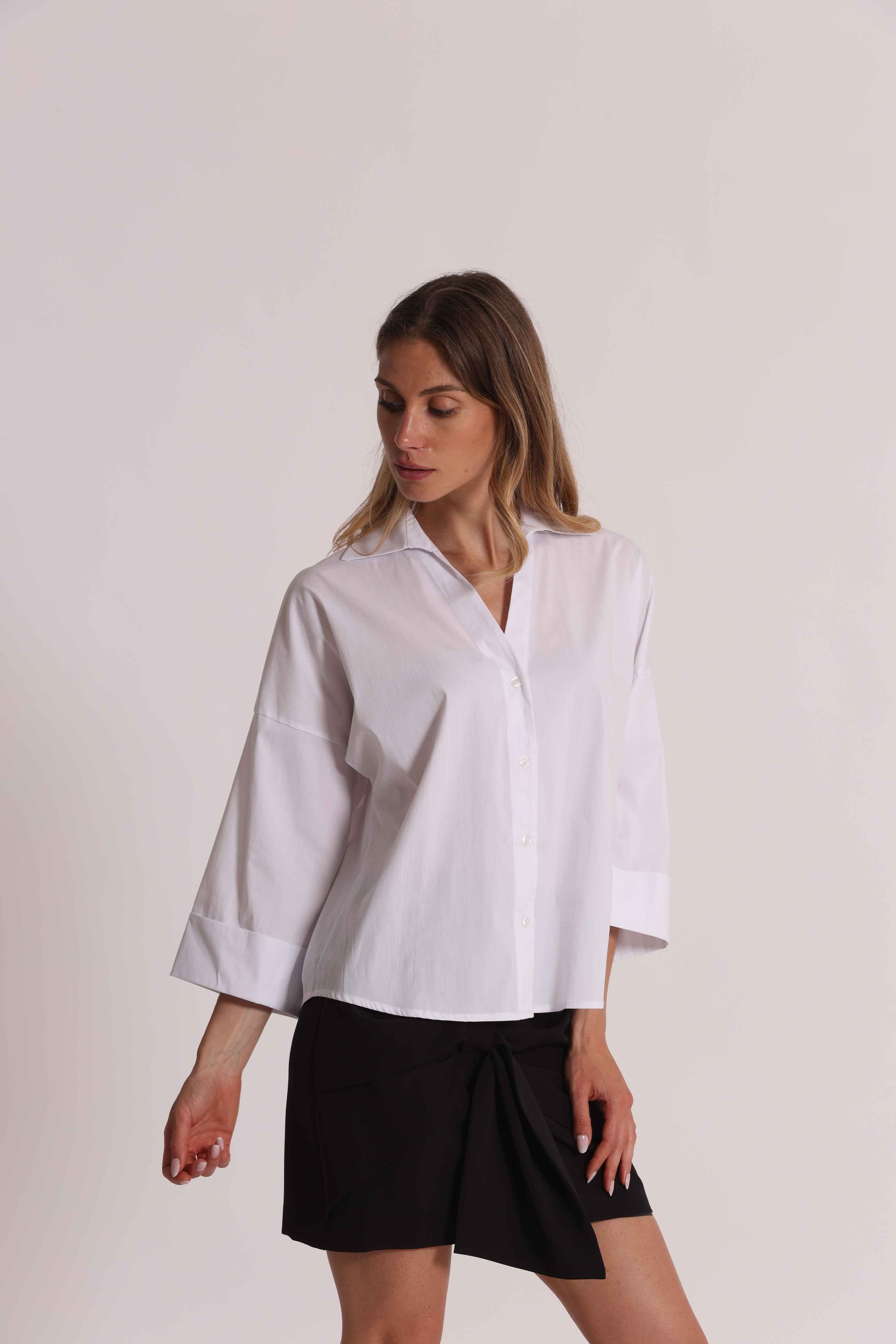 CAMICIA MANICHE AMPIE