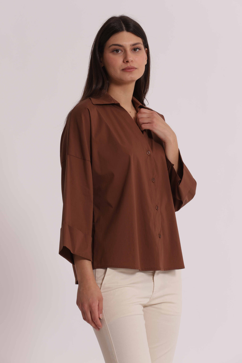 CAMICIA MANICHE AMPIE