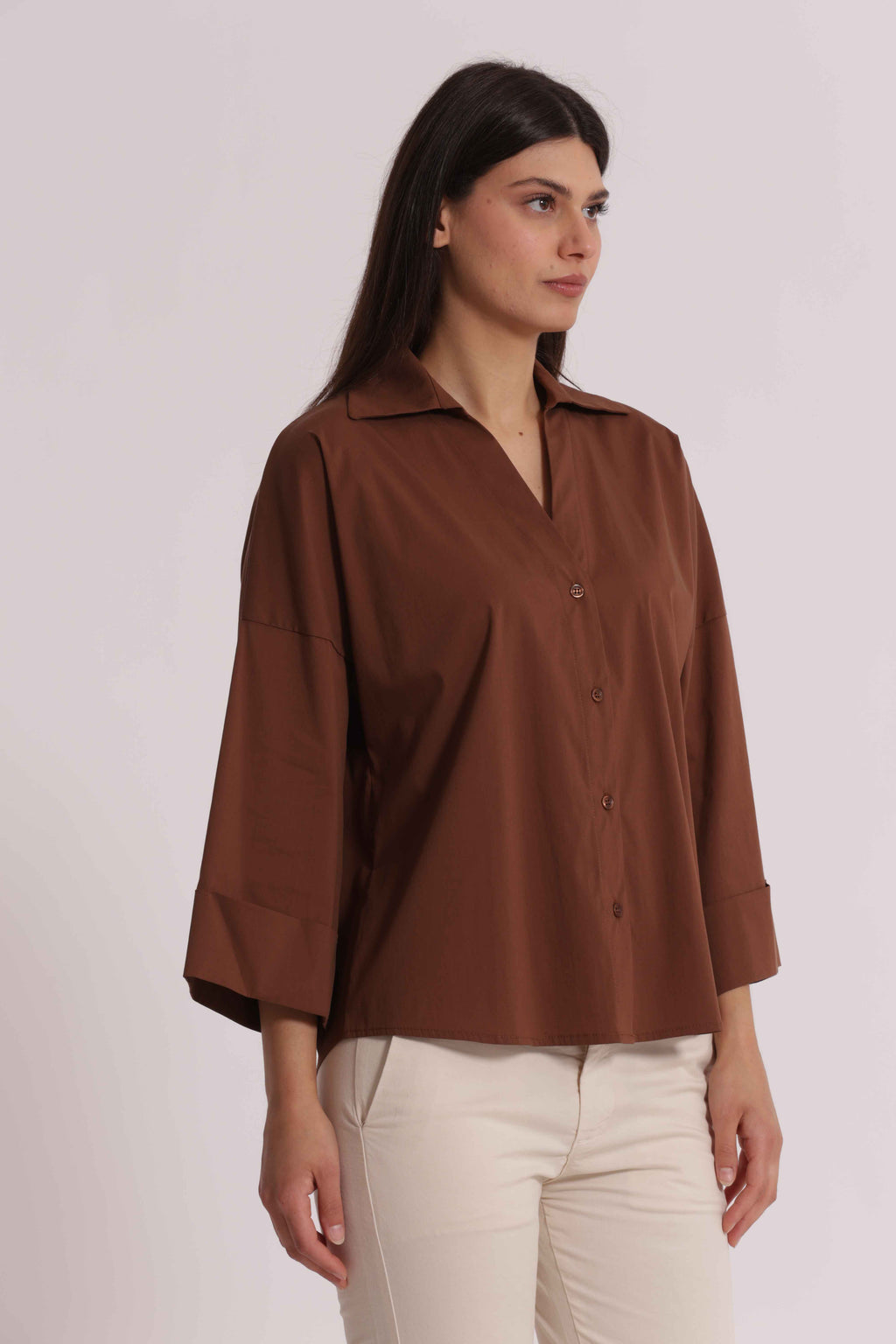 CAMICIA MANICHE AMPIE