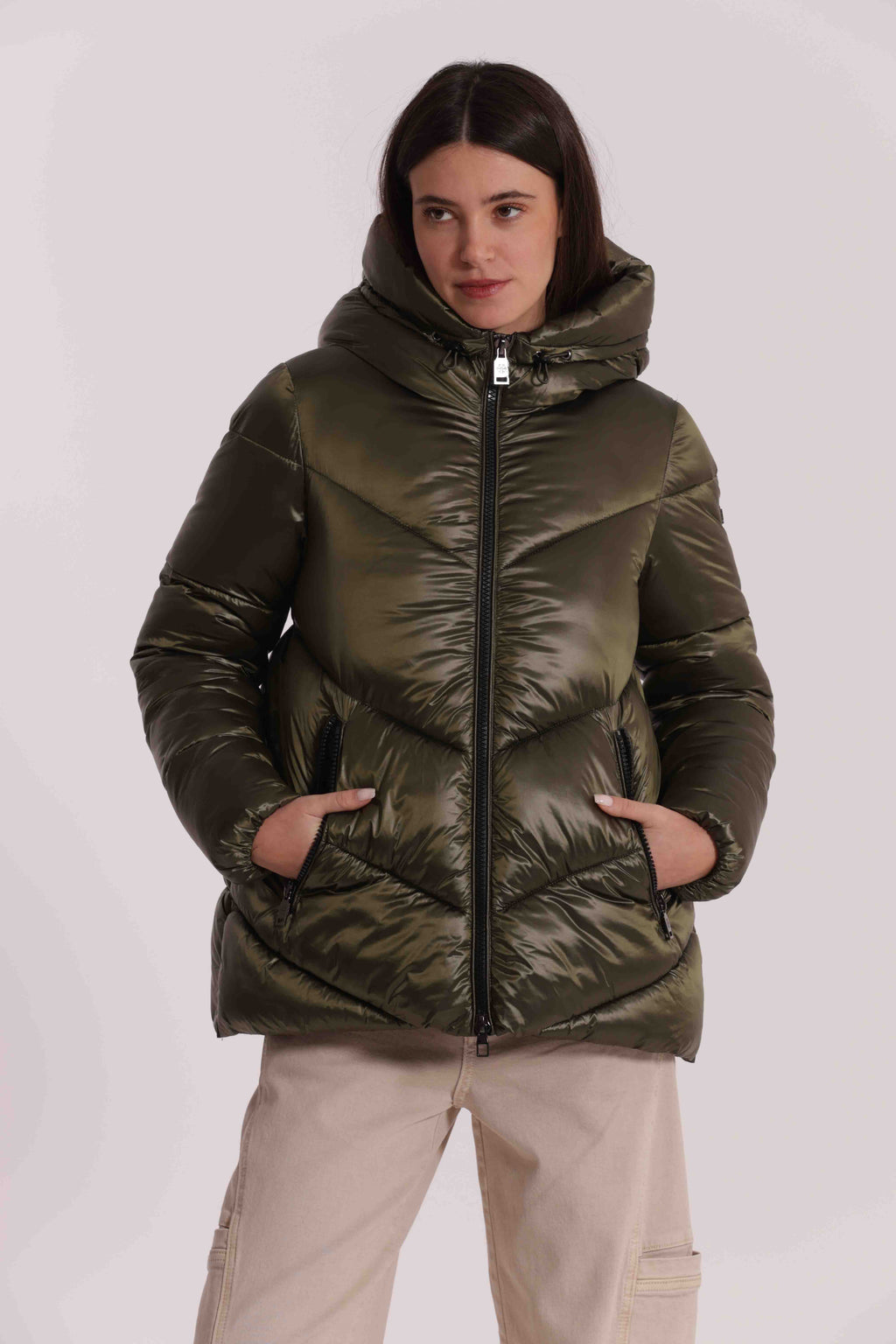 PIUMINO TRAMA GEOMETRICA