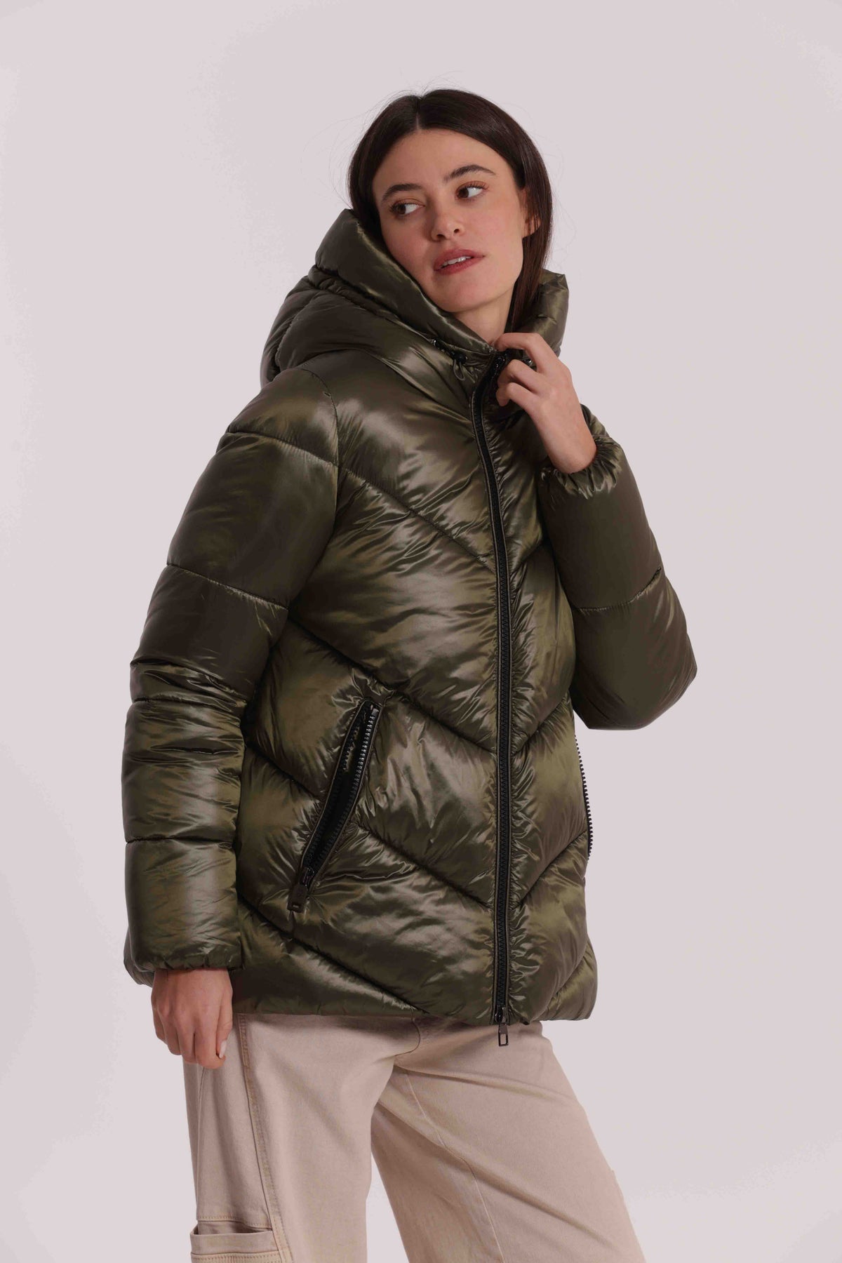 PIUMINO TRAMA GEOMETRICA