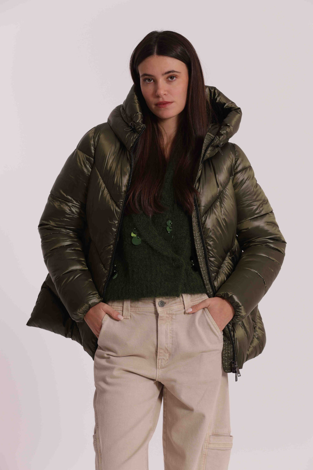 PIUMINO TRAMA GEOMETRICA