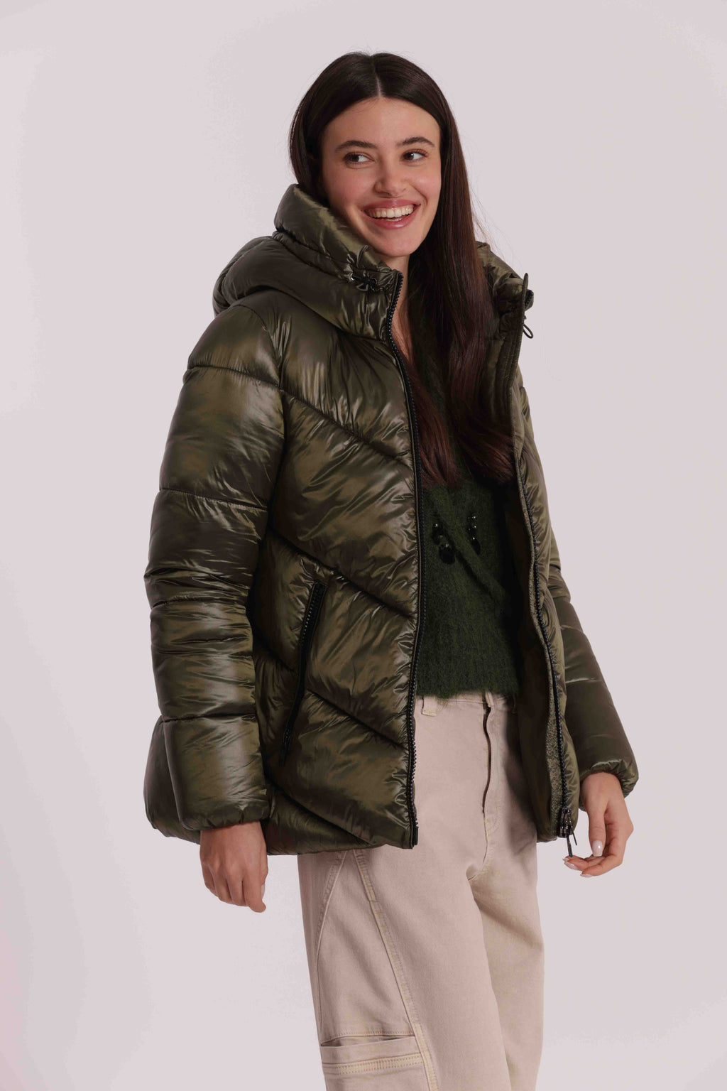 PIUMINO TRAMA GEOMETRICA