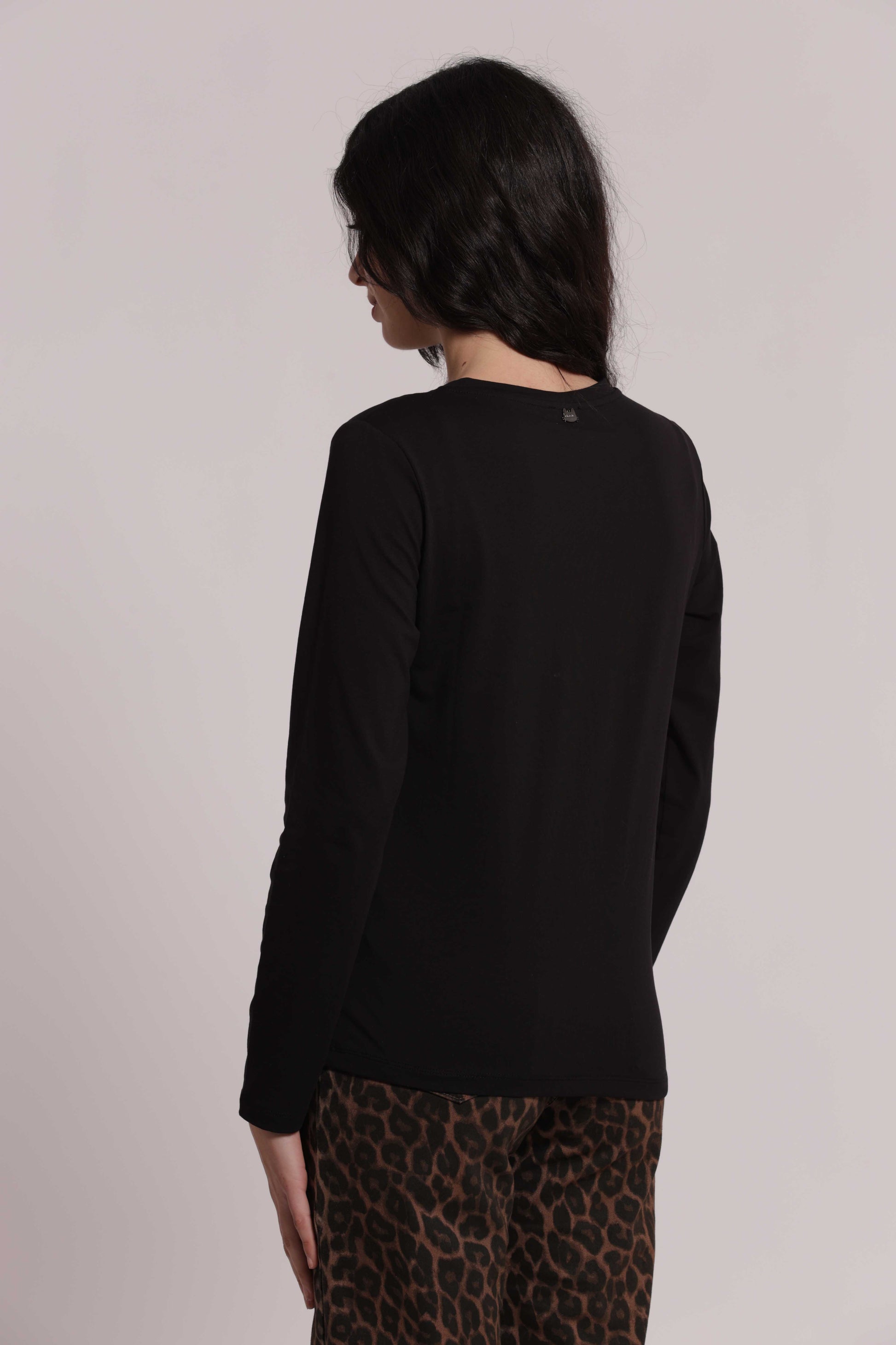 T-SHIRT MAN.LUNGHE CON GATTO