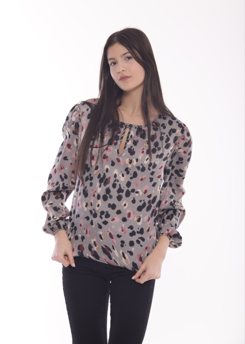 BLUSA RASO ANIMALIER