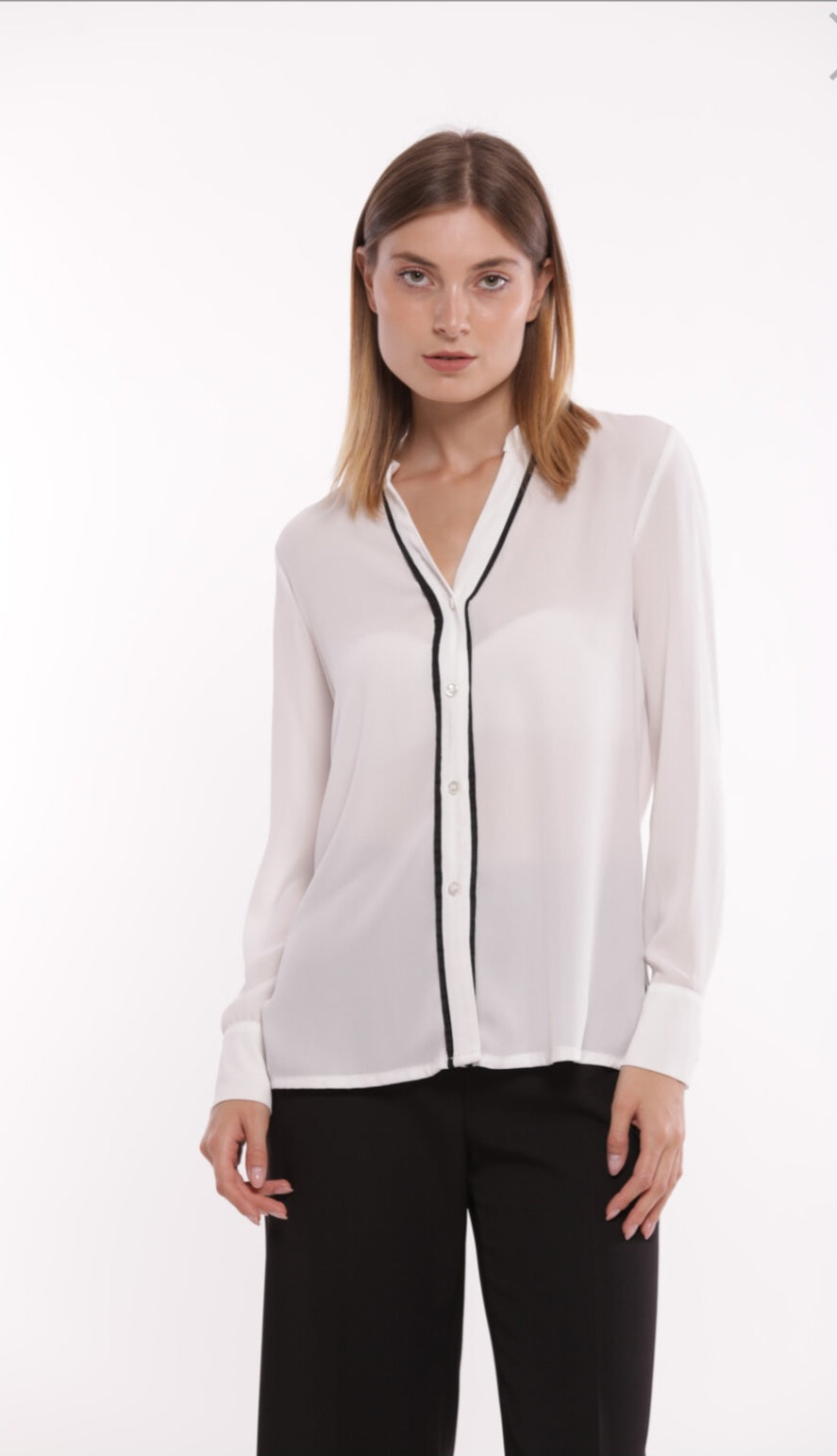Camicia con bordo