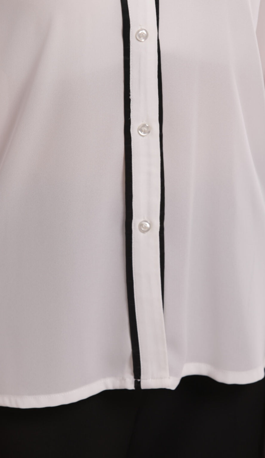 Camicia con bordo