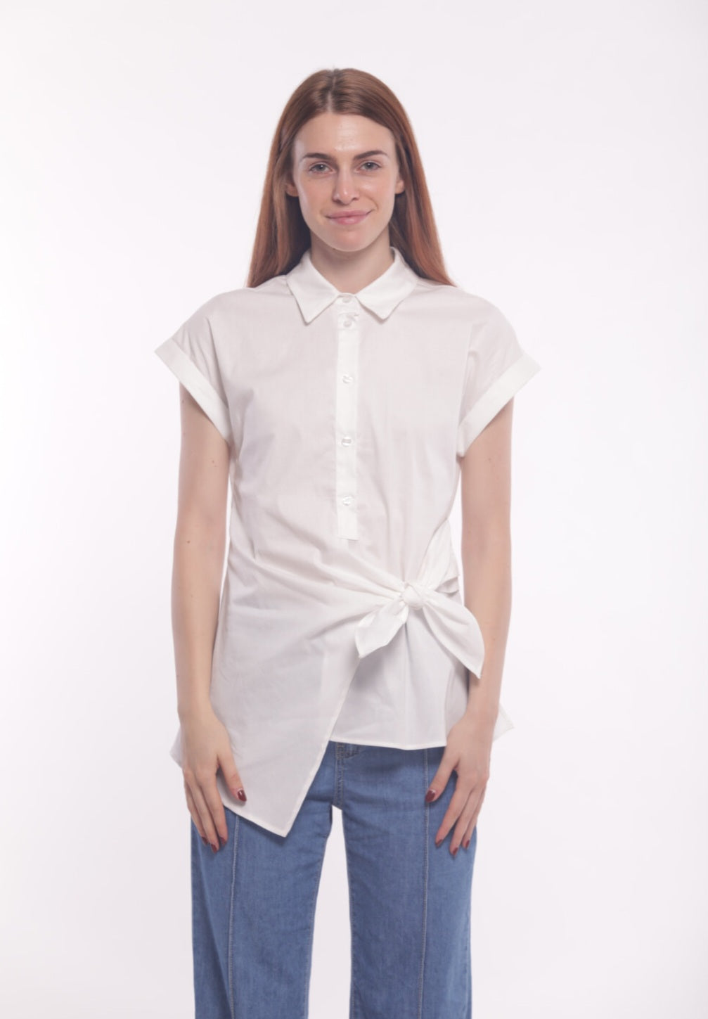Camicia con fiocco