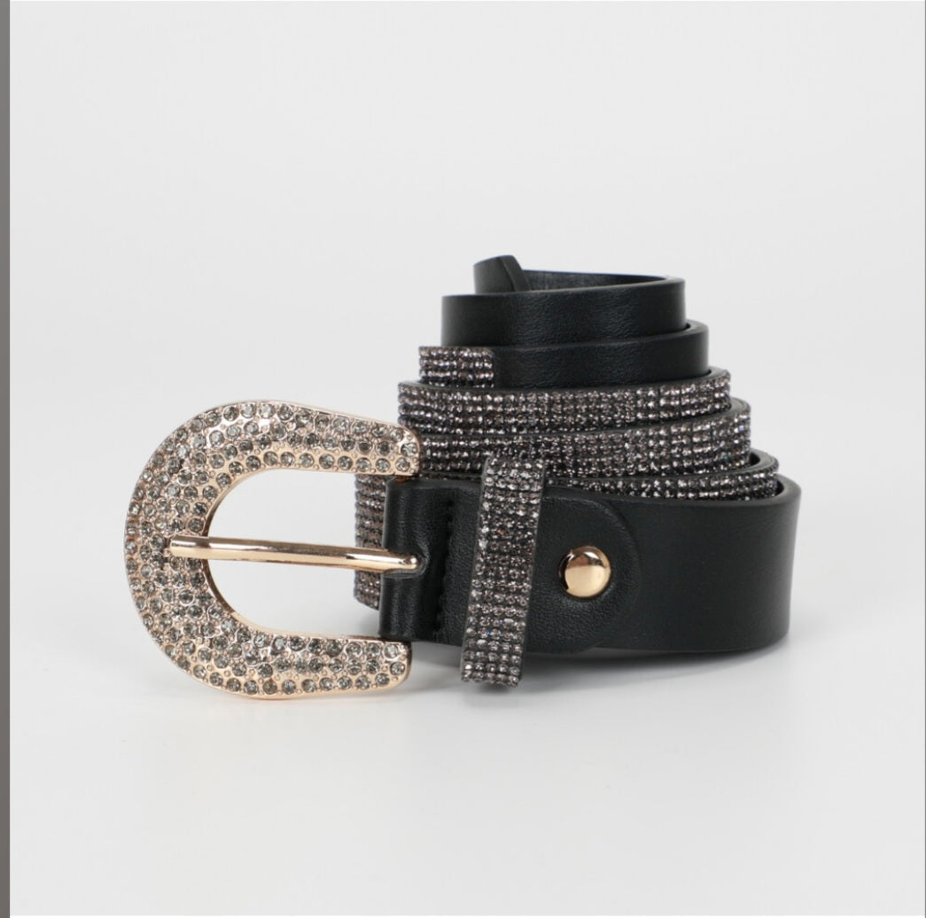 CINTURA CON STRASS
