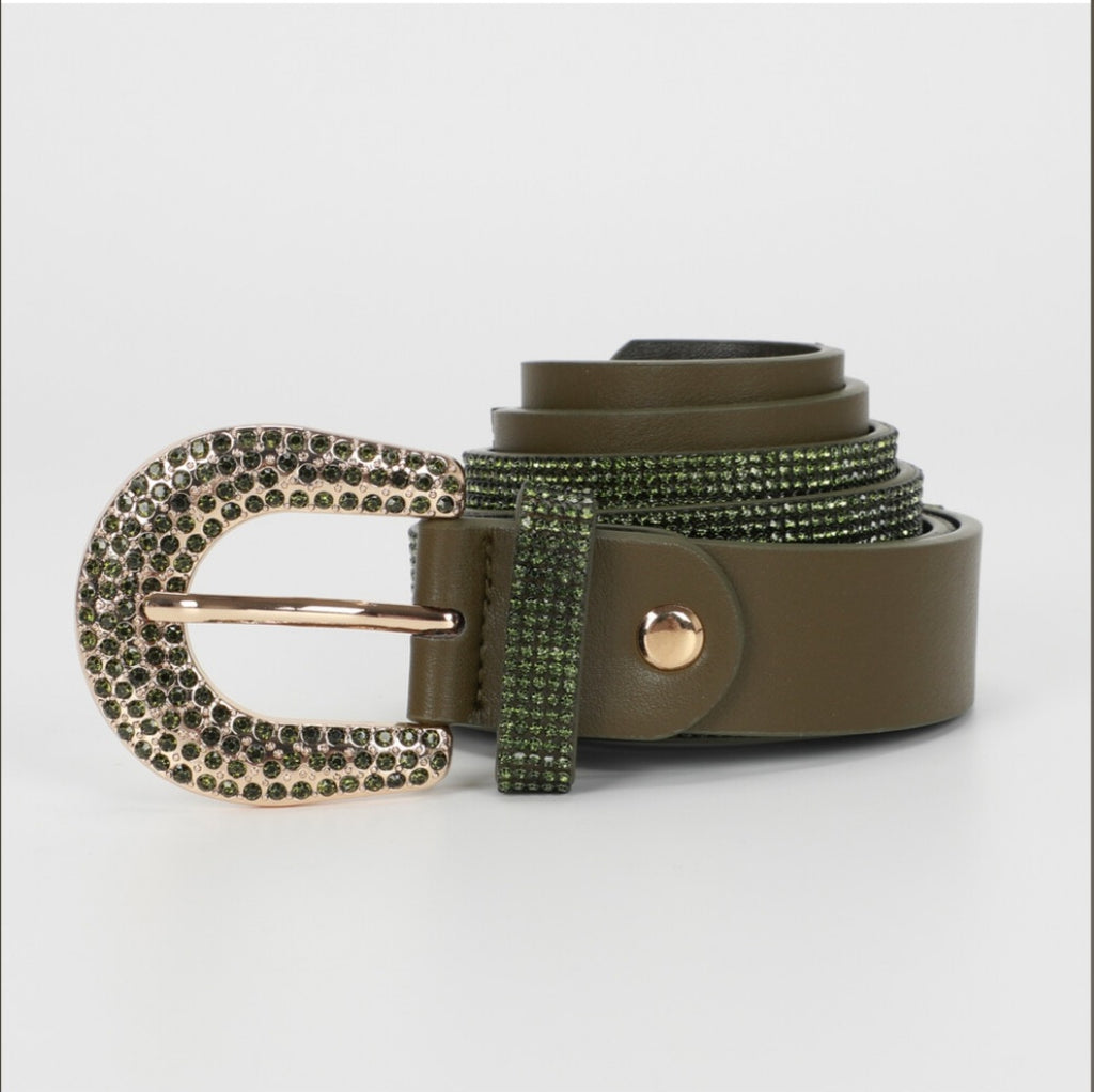 CINTURA CON STRASS