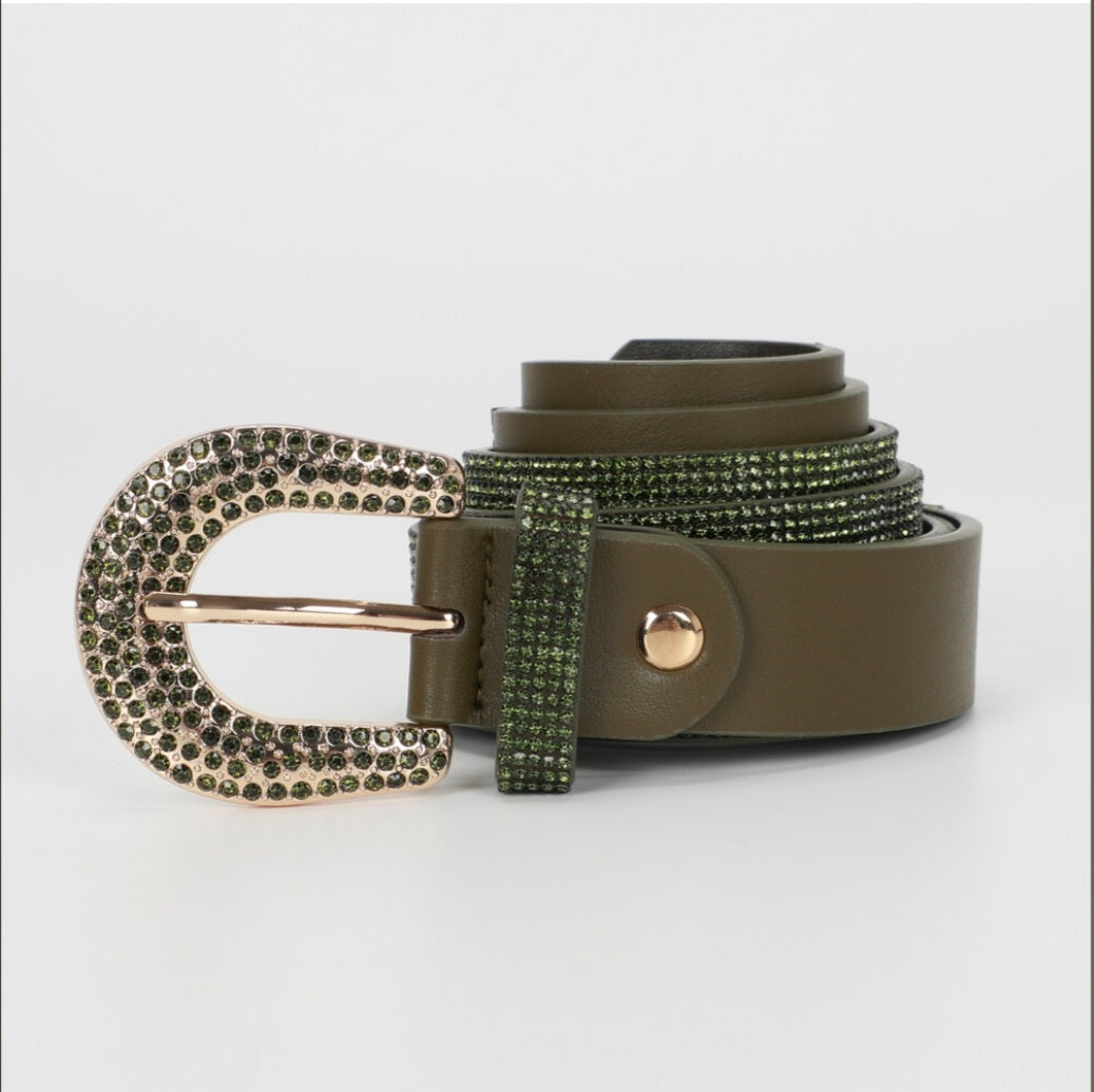 CINTURA CON STRASS