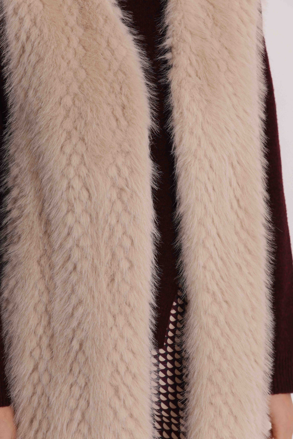 GILET MIDI EFFETTO MONTONE