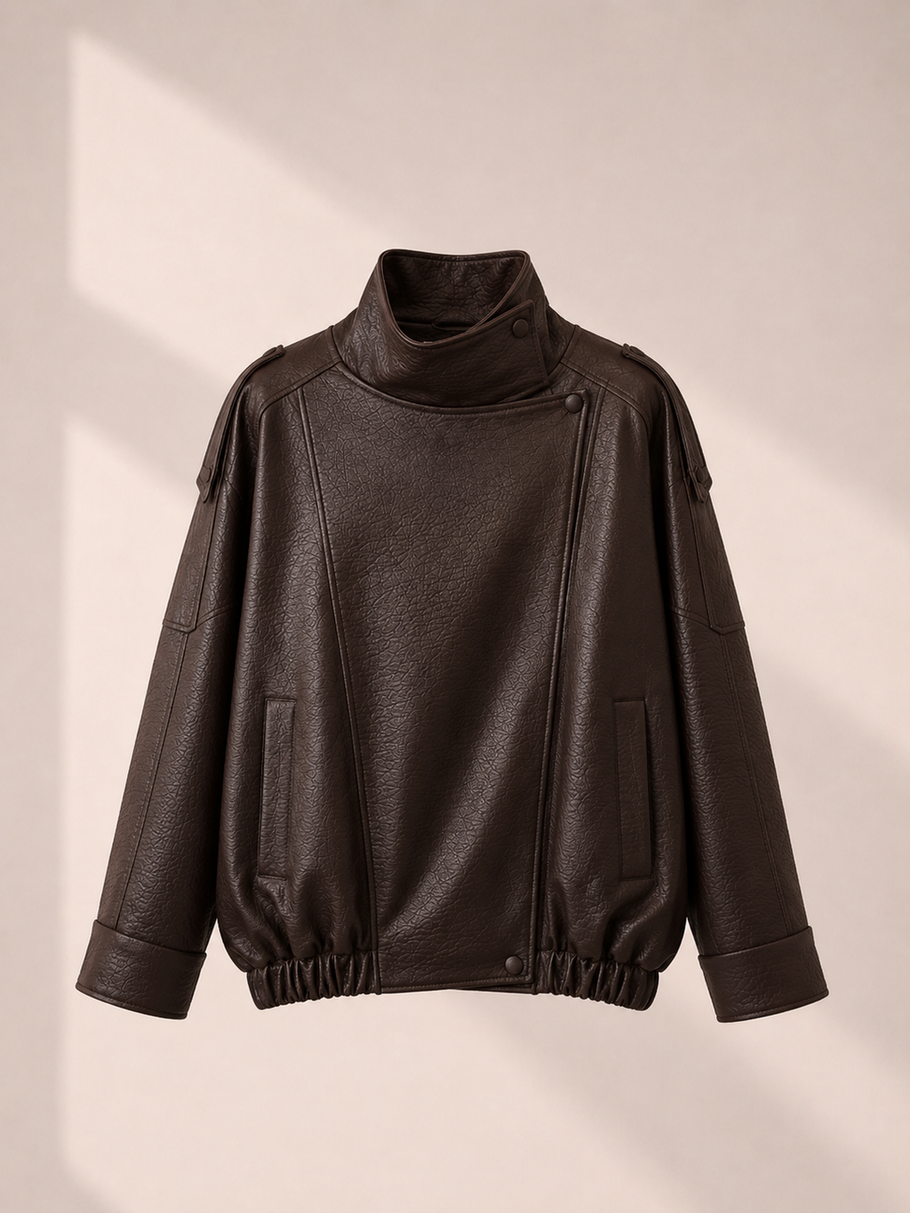 GIACCA CURVY ECOPELLE