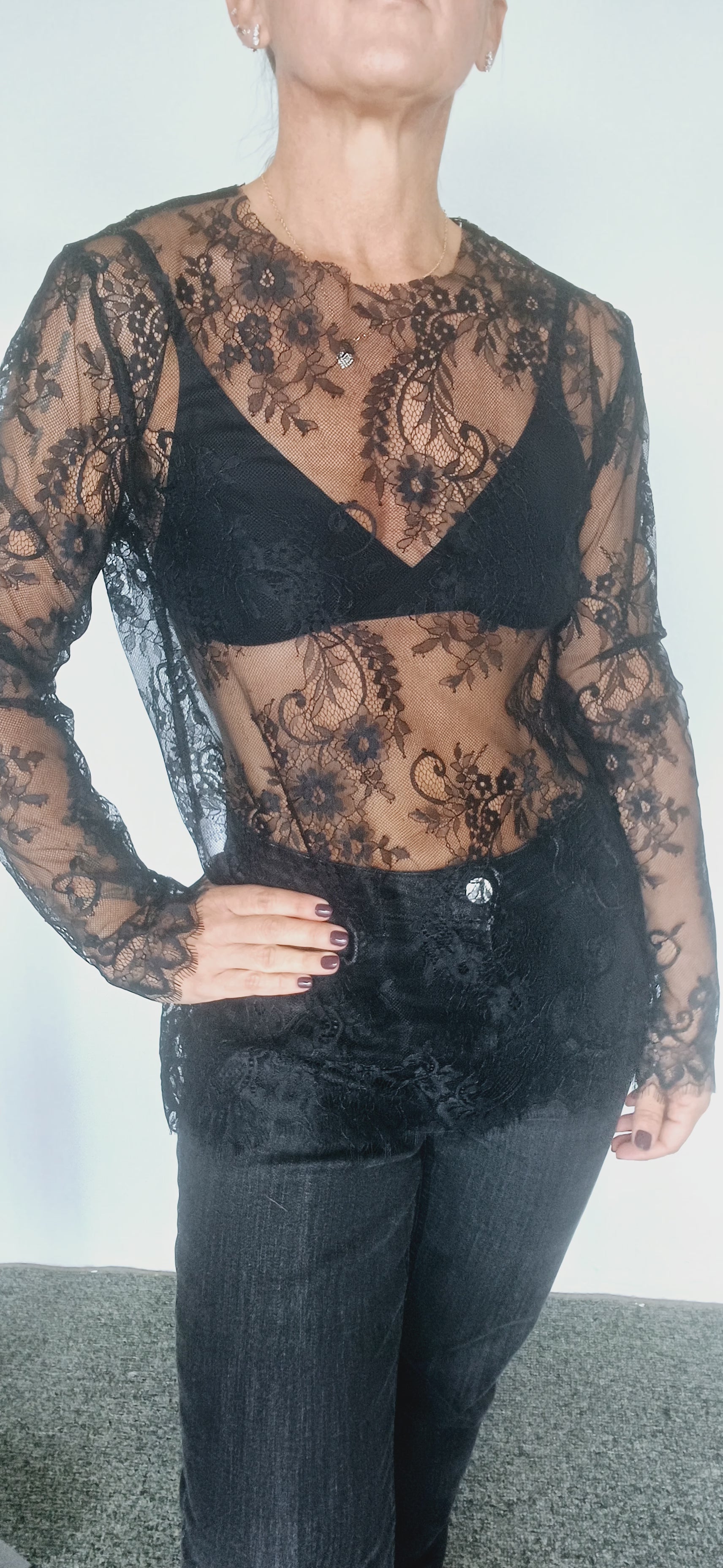 MAGLIA DIDI IN PIZZO