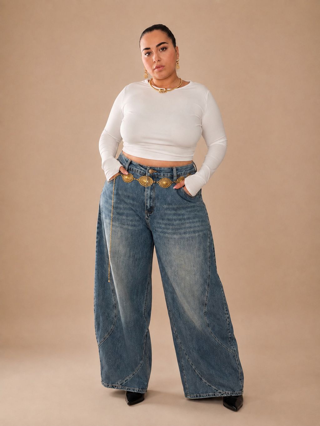 PREORDINE Jeans Curvy Barrel