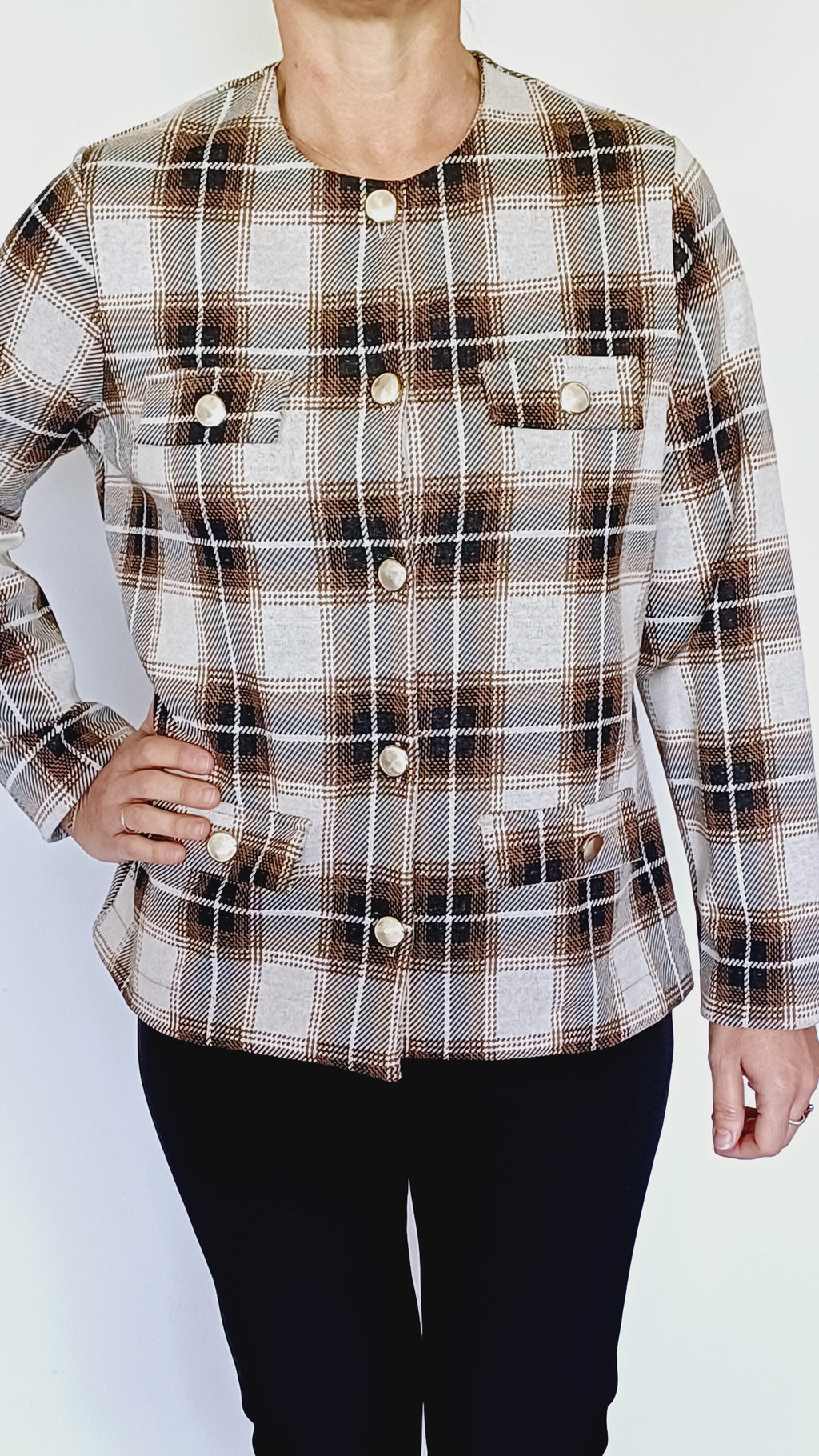 GIACCA CHANEL QUADRI