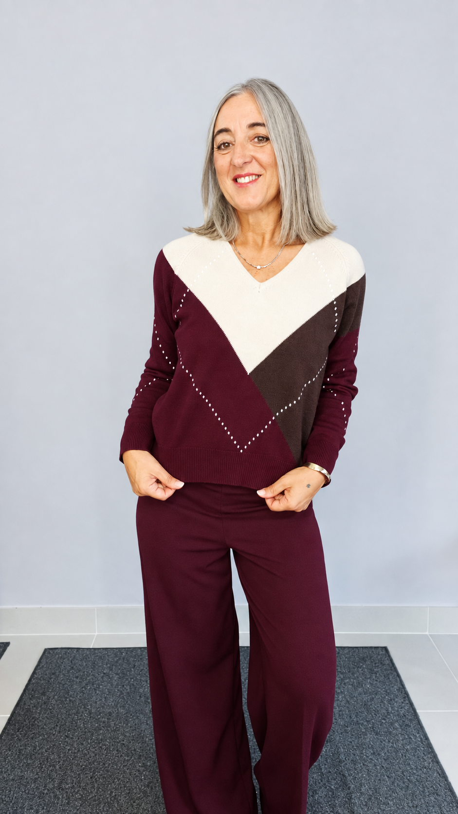 MAGLIA ROMBI