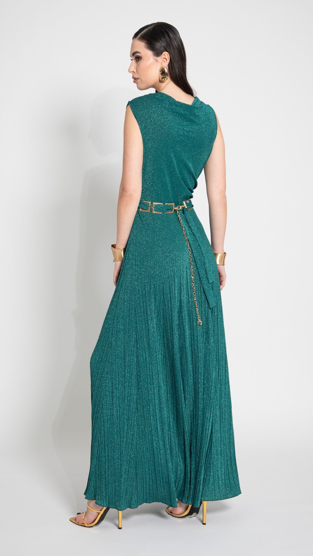 ABITO LUREX PLISSET
