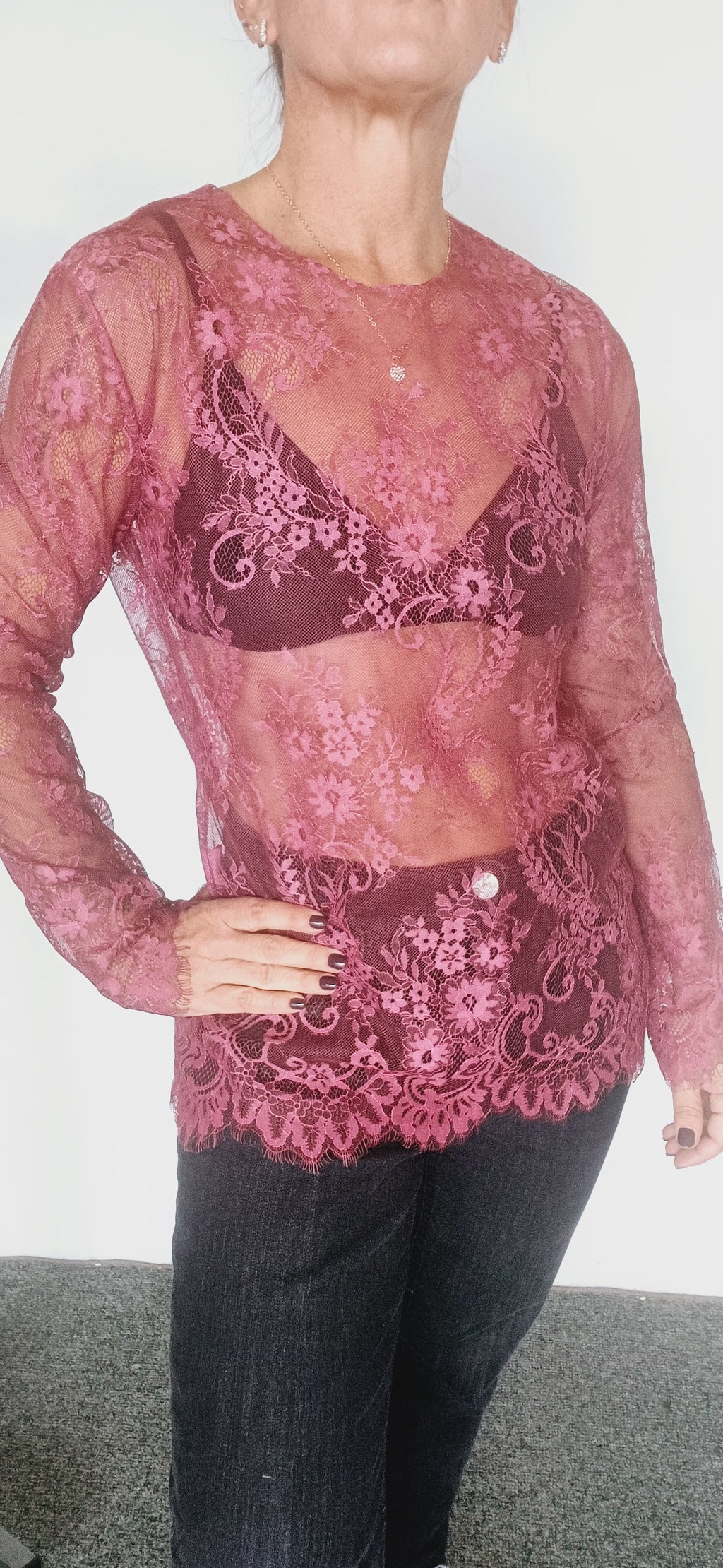 MAGLIA DIDI IN PIZZO