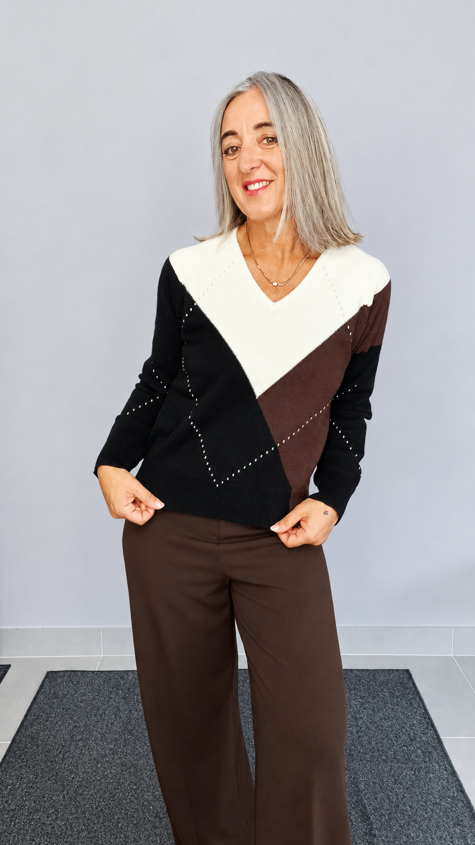 MAGLIA ROMBI