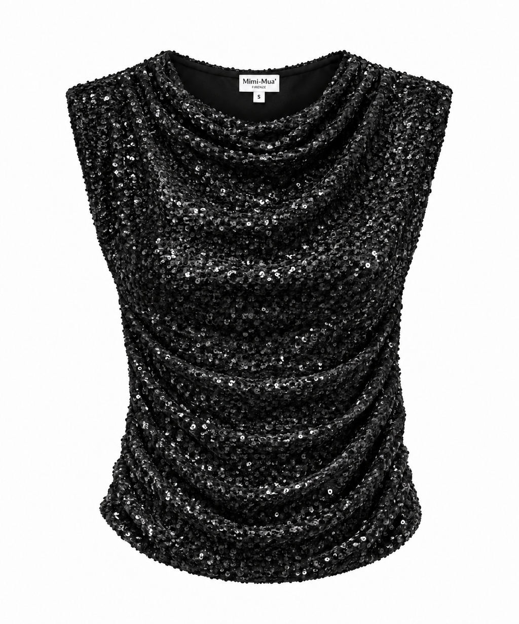 TOP MICRO PAILLETTES