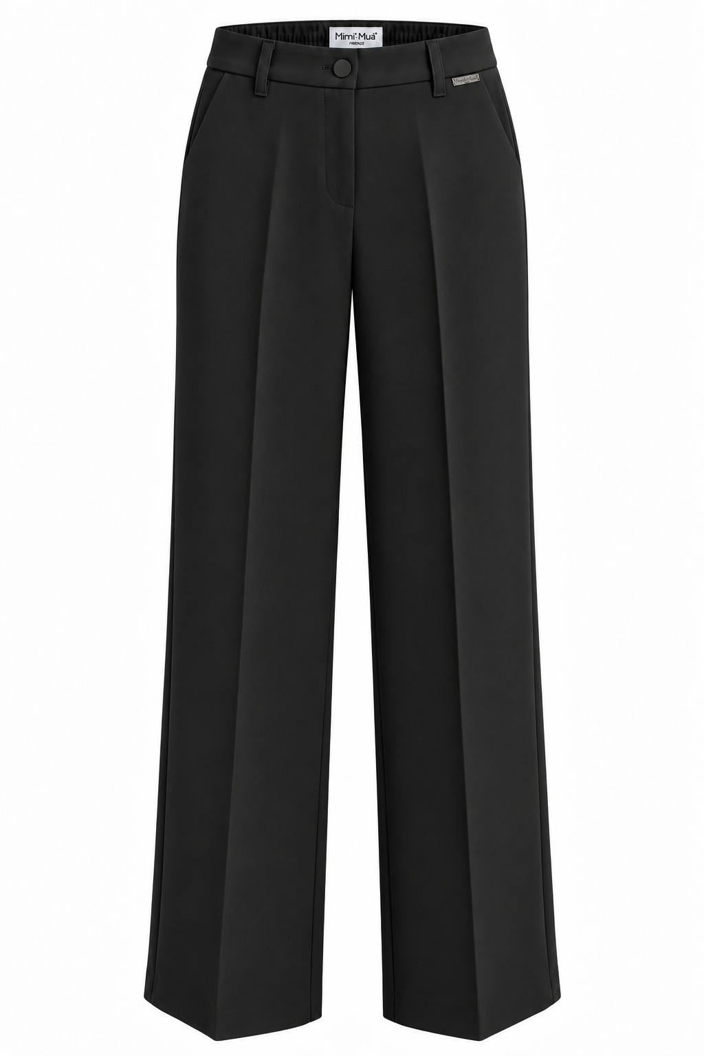PANTALONE PALAZZO CON ELASTICO DIETRO