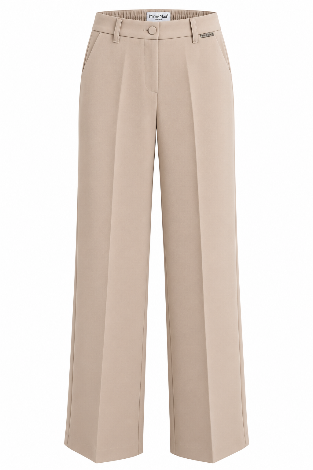 PANTALONE PALAZZO CON ELASTICO DIETRO