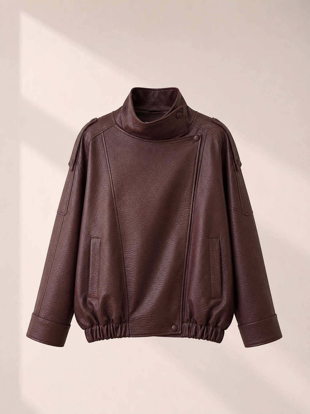 GIACCA CURVY ECOPELLE