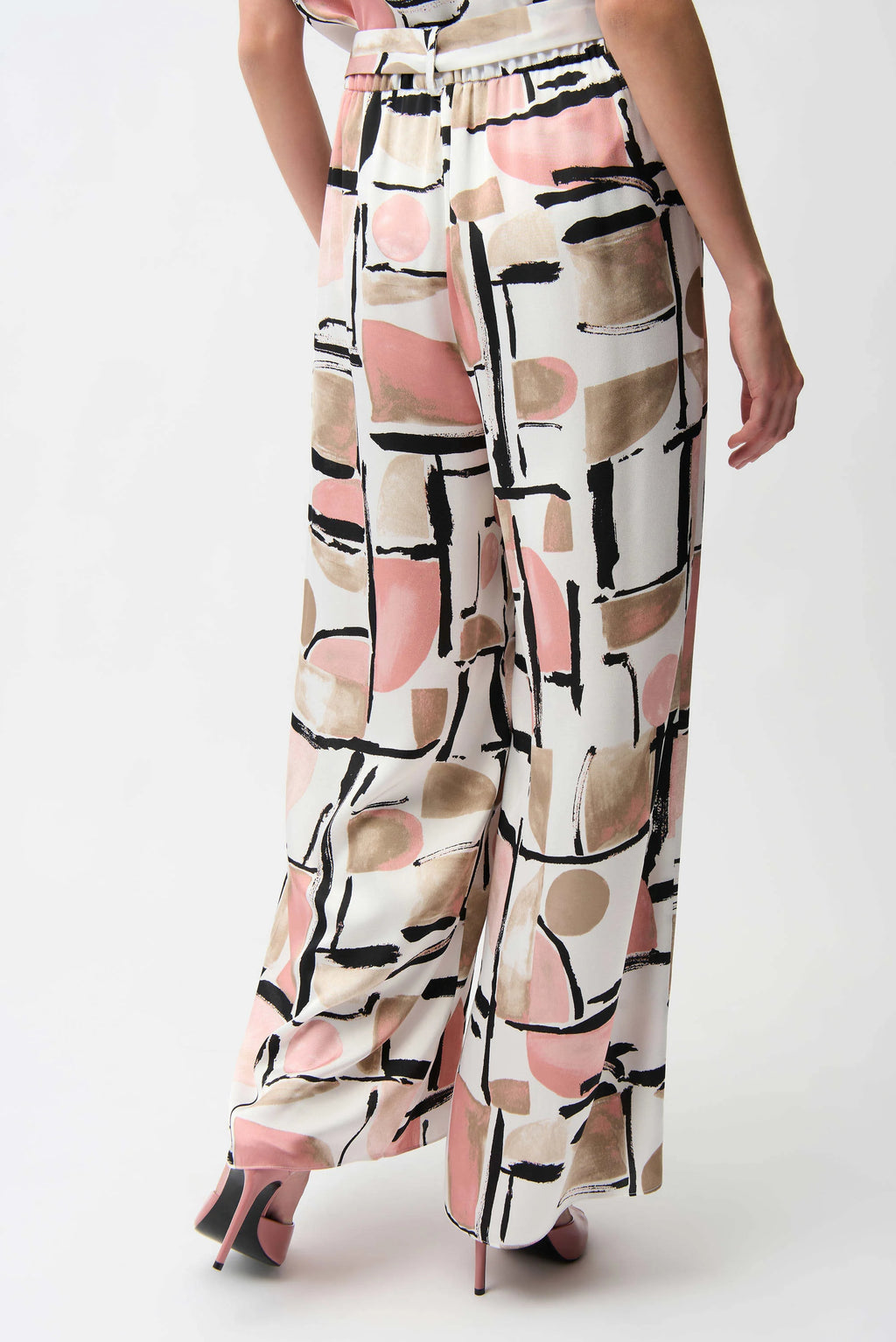 PANTALONE PALAZZO RASO FANTASIA