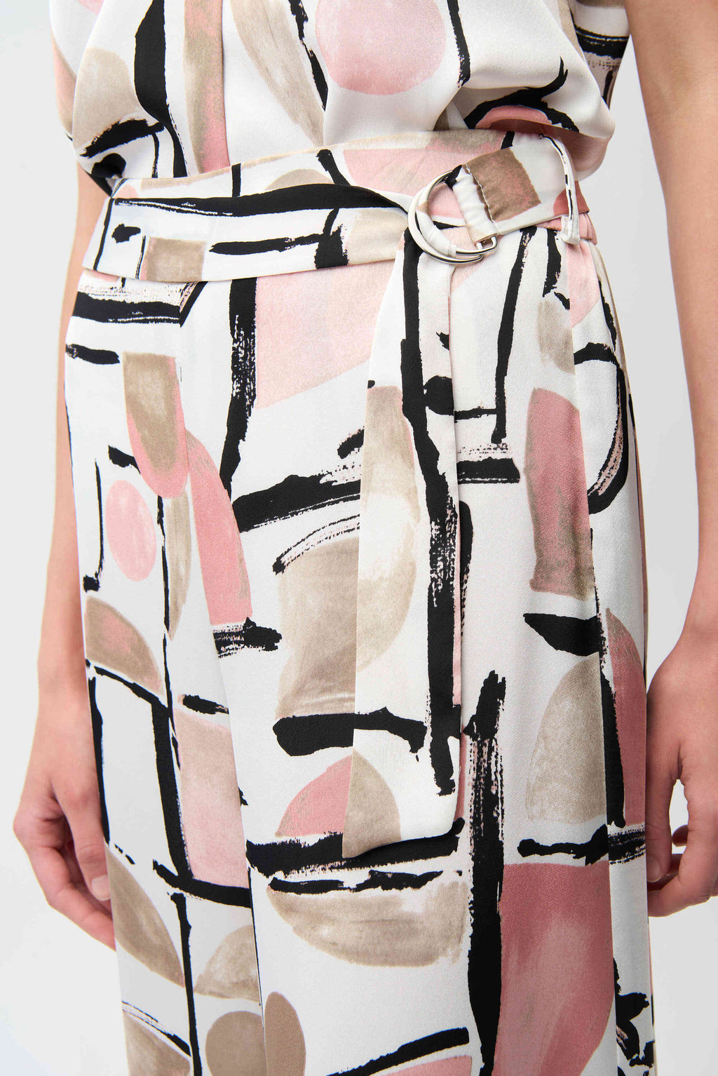 PANTALONE PALAZZO RASO FANTASIA