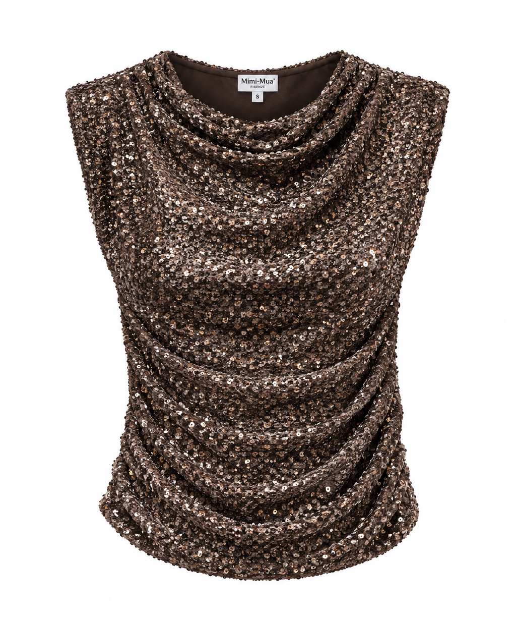 TOP MICRO PAILLETTES