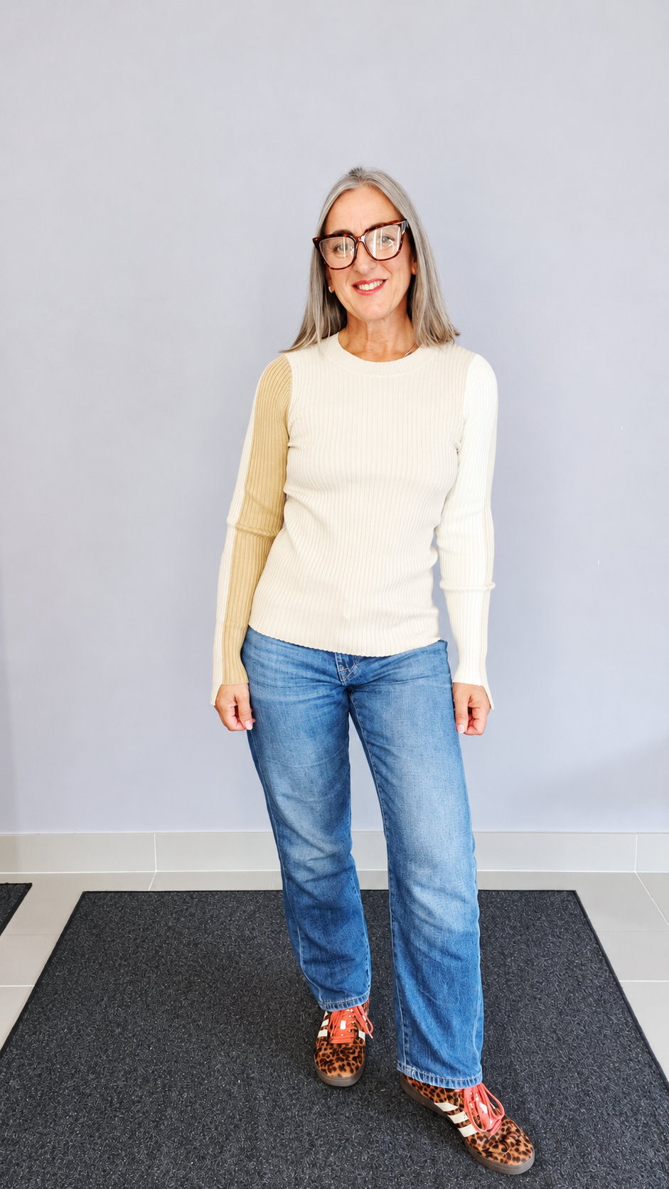 MAGLIA LUREX TRICOLOR